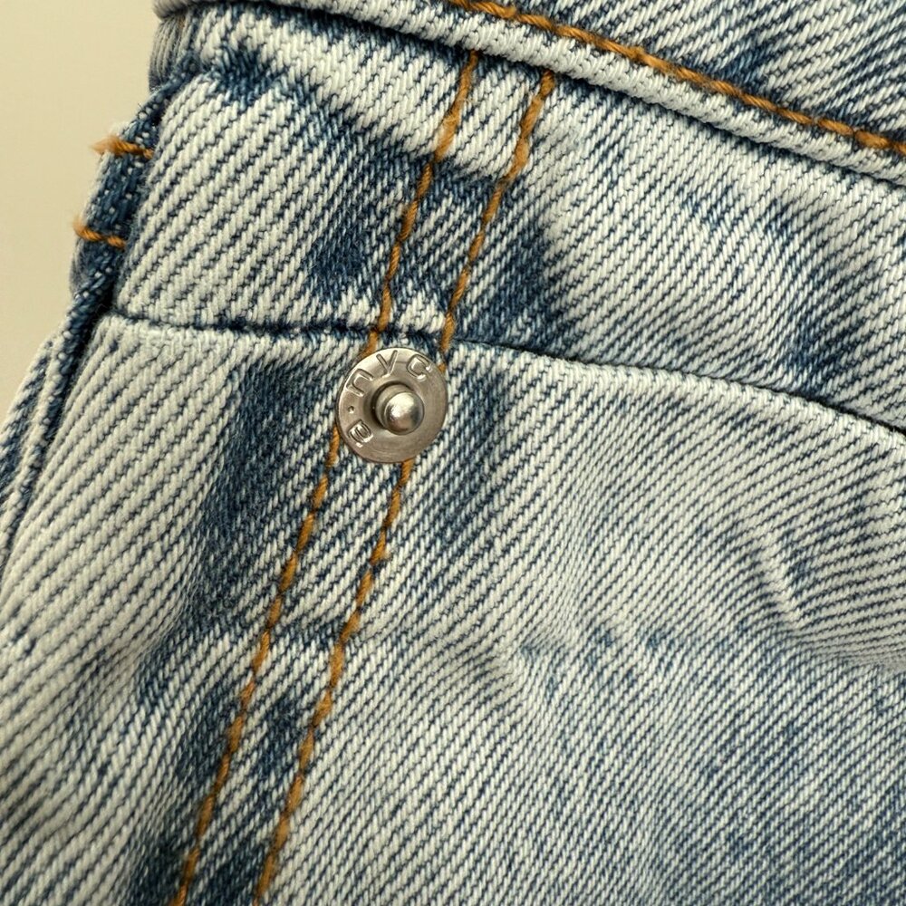 Alexander Wang Distressed Denim Shorts - Picture 6 of 8